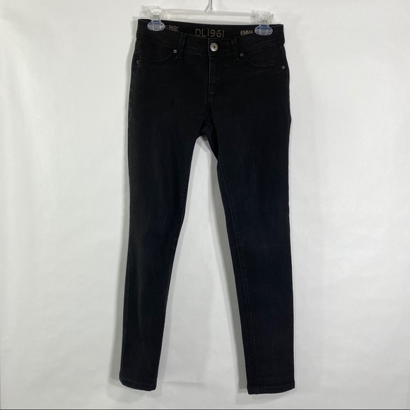 DL1961‎ Riker Emma Legging Black Skinny Jeans 26 - Picture 3 of 8
